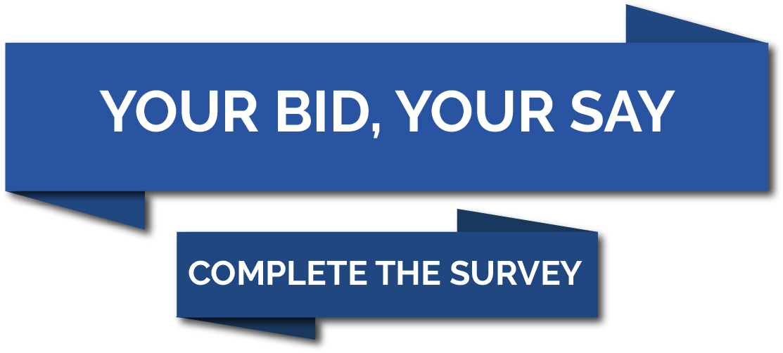 Commercial District Bid 2016-2021 Business Plan Questionnaire - Cobalt Blue (1219x637), Png Download