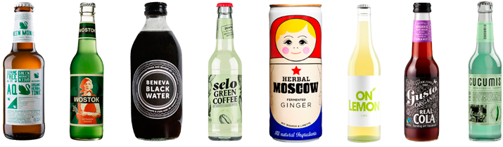 Proveedores De Refrescos - Aqua Monaco, Tonic Water Organic Herbal (800x275), Png Download