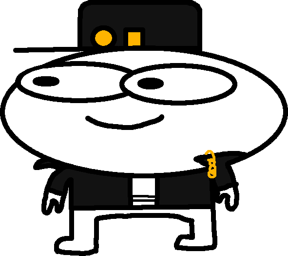 Jotaro In Sr Pelo Style - Cartoon (591x524), Png Download