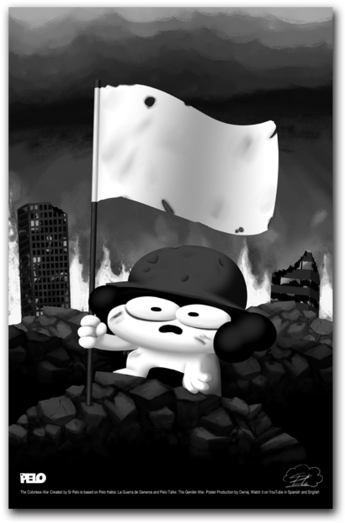 The Colorless War Poster - Poster De Sr Pelo (600x550), Png Download