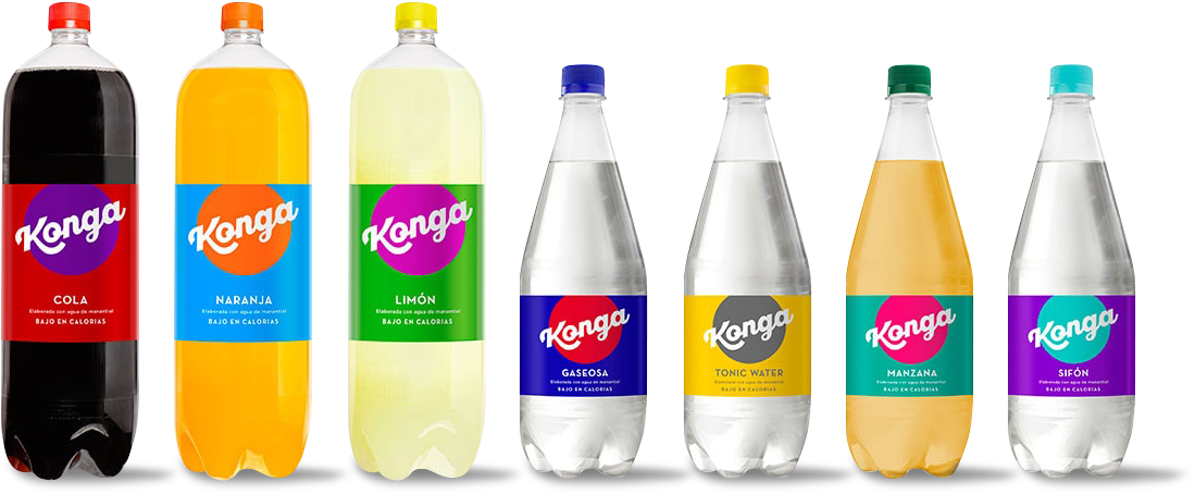 Products - Konga Refrescos (1200x506), Png Download