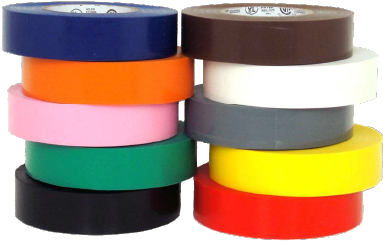 Cinta De Empaque De Colores - Cinta De Enmascarar De Colores (421x308), Png Download