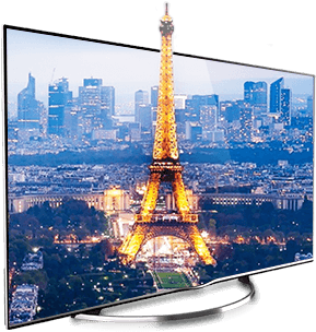 Led Tv - Paris Desktop (385x390), Png Download