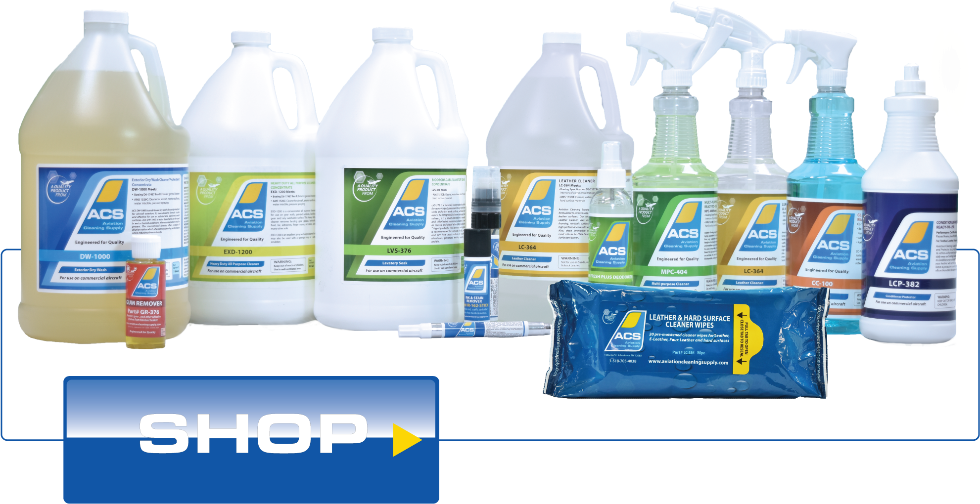 Shop Aviation Cleaning Supply Products - Aircraft Interior Cleaning Products (2163x1137), Png Download