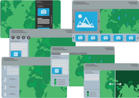 Choose The Best User Experience - Story Map Templates Arcgis (556x400), Png Download
