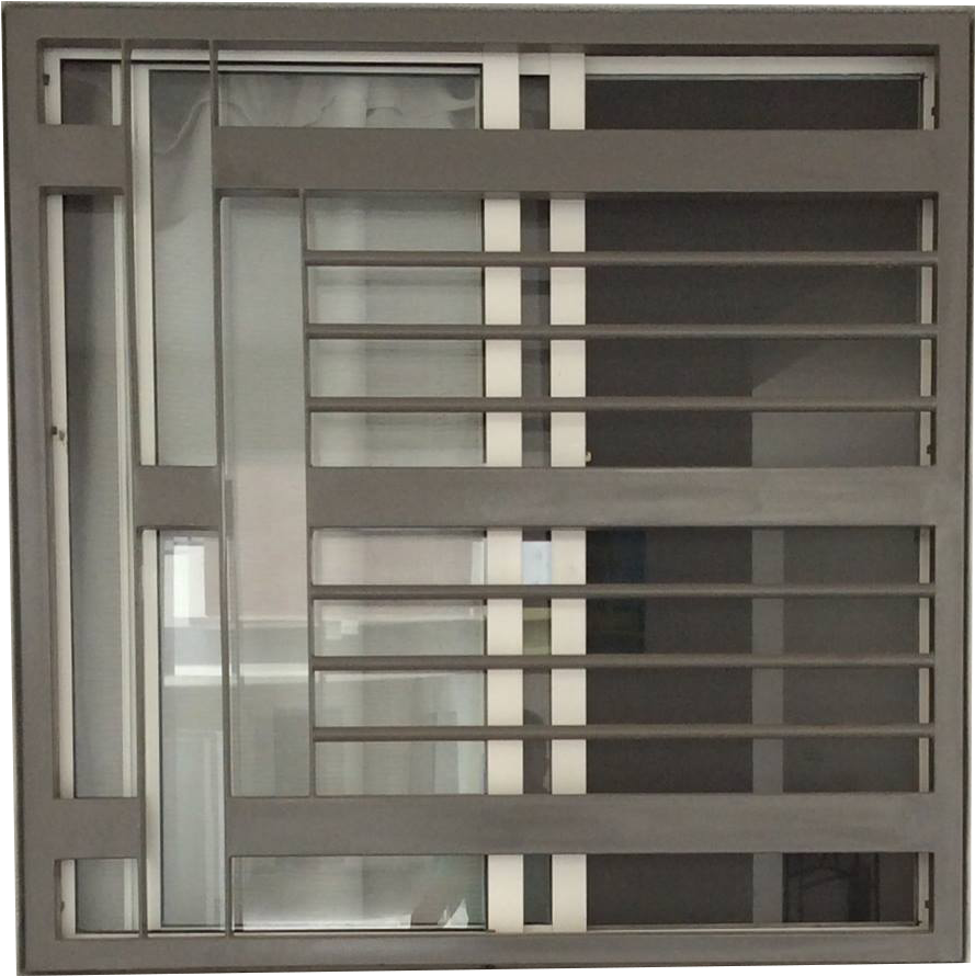 Herreria Moderna Verjas Para Ventanas, Protecciones - Rejas De Ventanas Modernas (960x955), Png Download