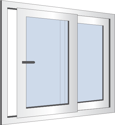 Ventana Corredera - Window (650x462), Png Download