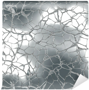 Seamless Texture - Cracked Chrome Texture Seamless (400x400), Png Download