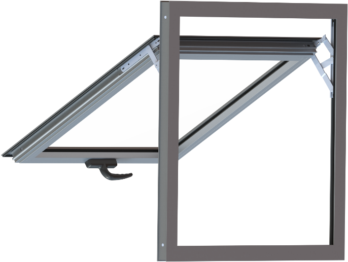 Ventana Proyectante Koncept - Sistema Proyectante Ventanas (1066x600), Png Download