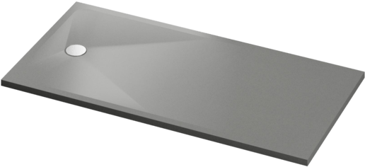 Exelis - Receveur De Douche Taupe (640x480), Png Download