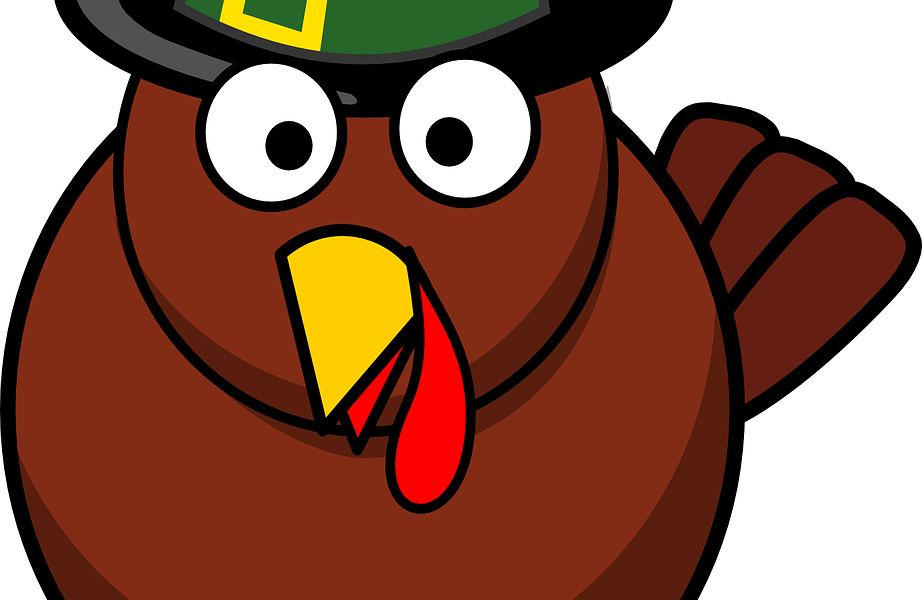 Thanksgiving Turkey Vocabulary In Portuguese - Turkey Clip Art (922x600), Png Download