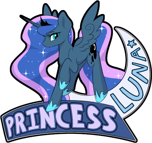 Princess Luna Page Doll (650x553), Png Download