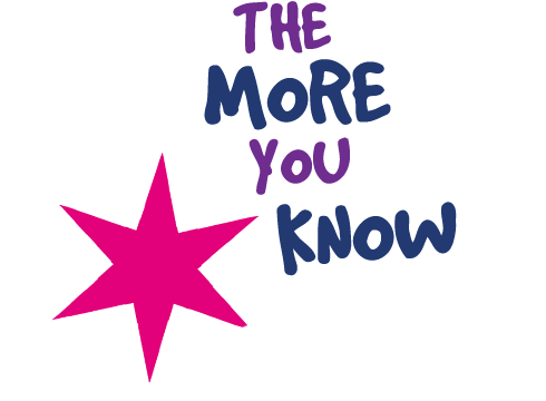 Cutie Mark, Safe, Simple Background, The More You Know, - Graphic Design (500x379), Png Download