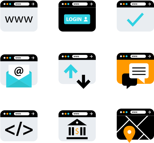 Online Activity - Online Log In Icons (600x564), Png Download