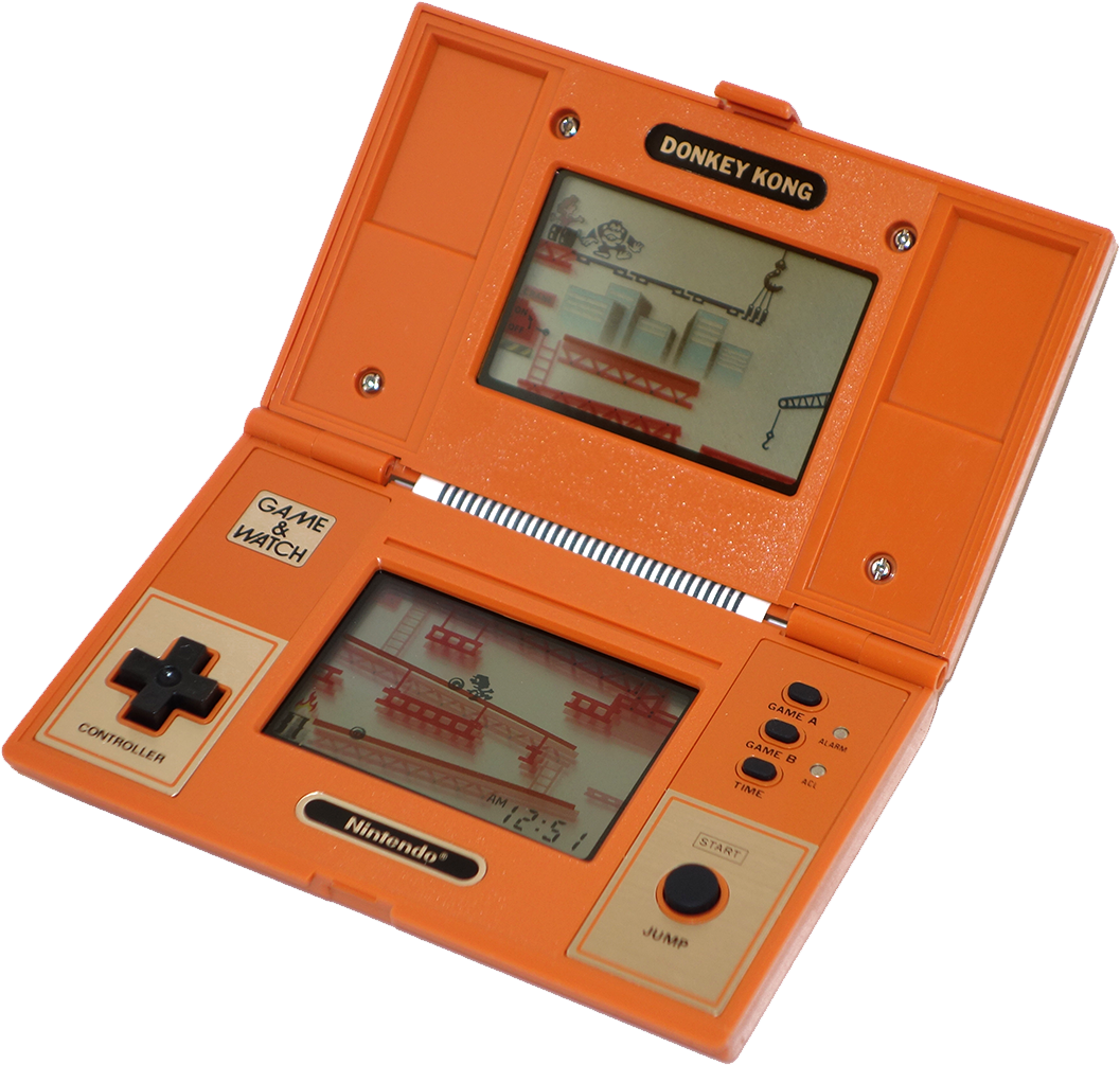 Game & Watch Was A Line Of Handheld Electronic Games, - Game And Watch (1783x1188), Png Download