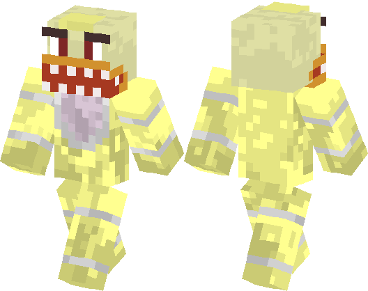 Minecraft Skin Blue Dino (528x418), Png Download