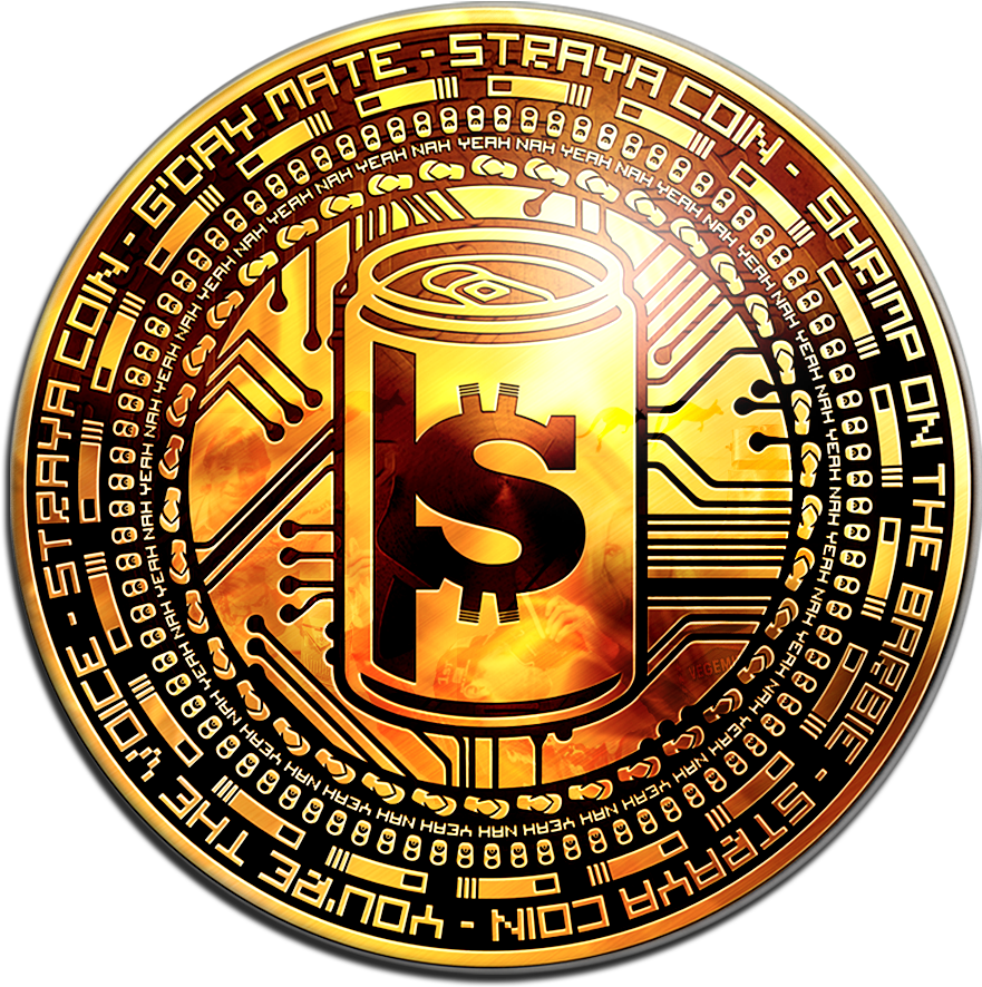 Strayacoin Hero V3 - Straya Coin (932x902), Png Download