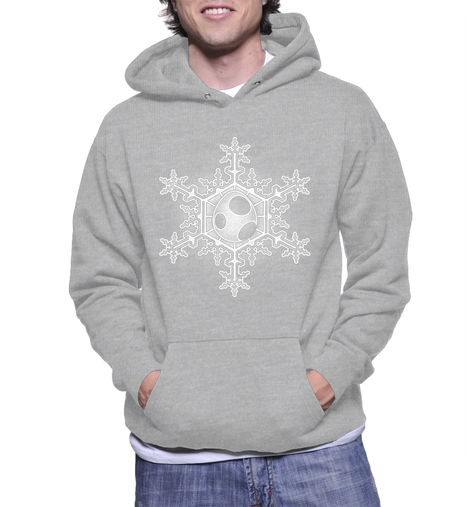 Simple & Cool Yoshi Egg Snowflake Hoodie - Ford F-350 Super Duty Heaven Don`t Want Me Adult Hoody (923x1000), Png Download