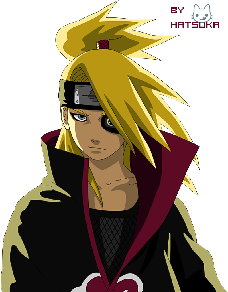 Picture - Deidara Akatsuki (800x1024), Png Download