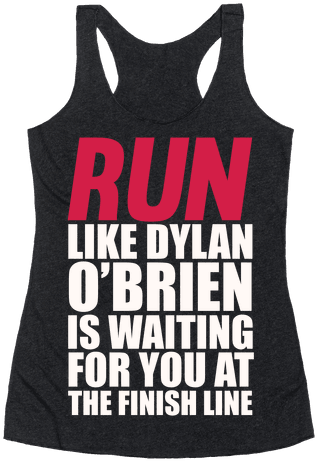Run Like Dylan O'brien Is Waiting For You At The Finish - Backstreet Boys T Shirt Women's (484x484), Png Download