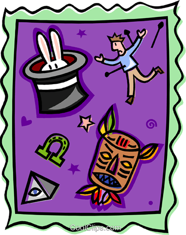 Hocus Pocus Royalty Free Vector Clip Art Illustration - Clip Art (380x480), Png Download