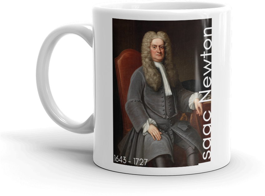 Newtonshirt Mockup Handle On Left 11oz - Mug (1000x1000), Png Download