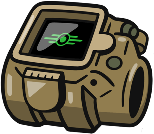 #фалаут #fallout #pip Boy #games #gaming - Fallout (504x504), Png Download