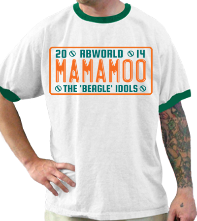 Mamamoo Beagle License Plate - Active Shirt (400x450), Png Download