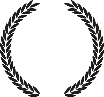 Wreath, Leaf, Leaves, Laurels - Vector Wreath (366x340), Png Download