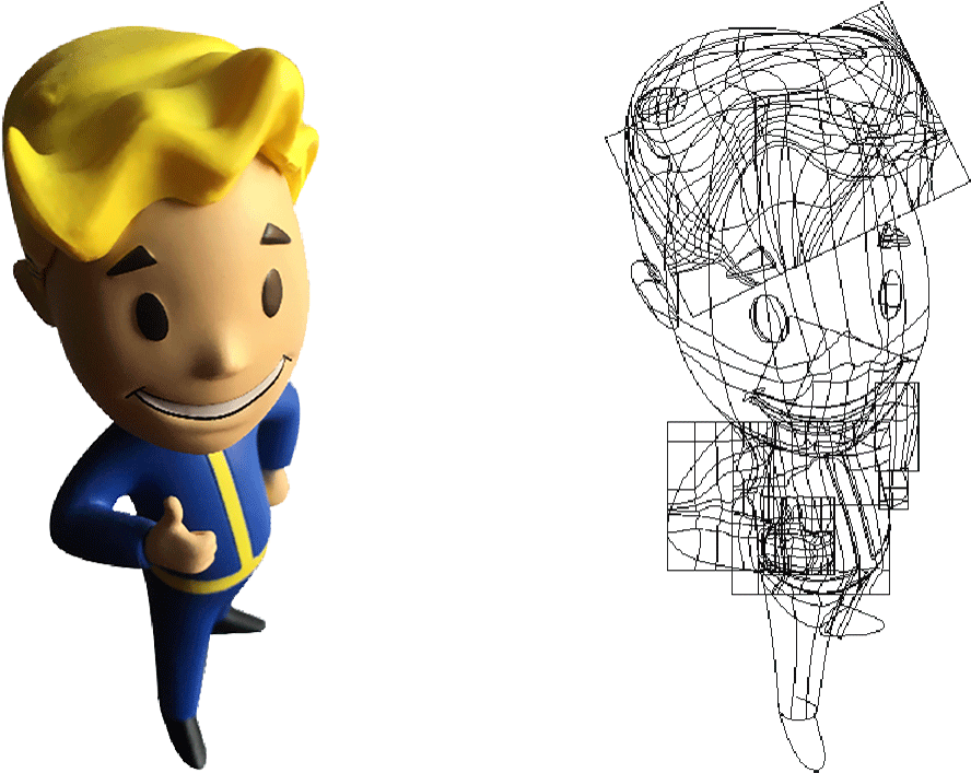 Pip Boy Malla - Sketch (1170x759), Png Download