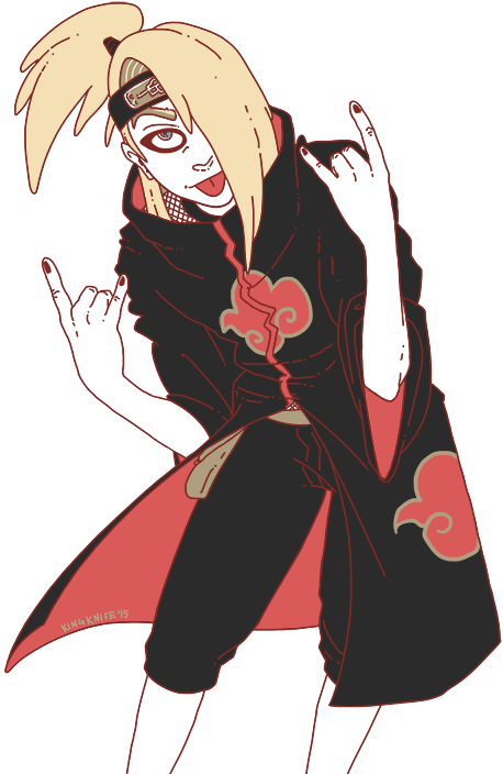 Deidara Is Metal As Fuck Tbh - Metal (540x720), Png Download