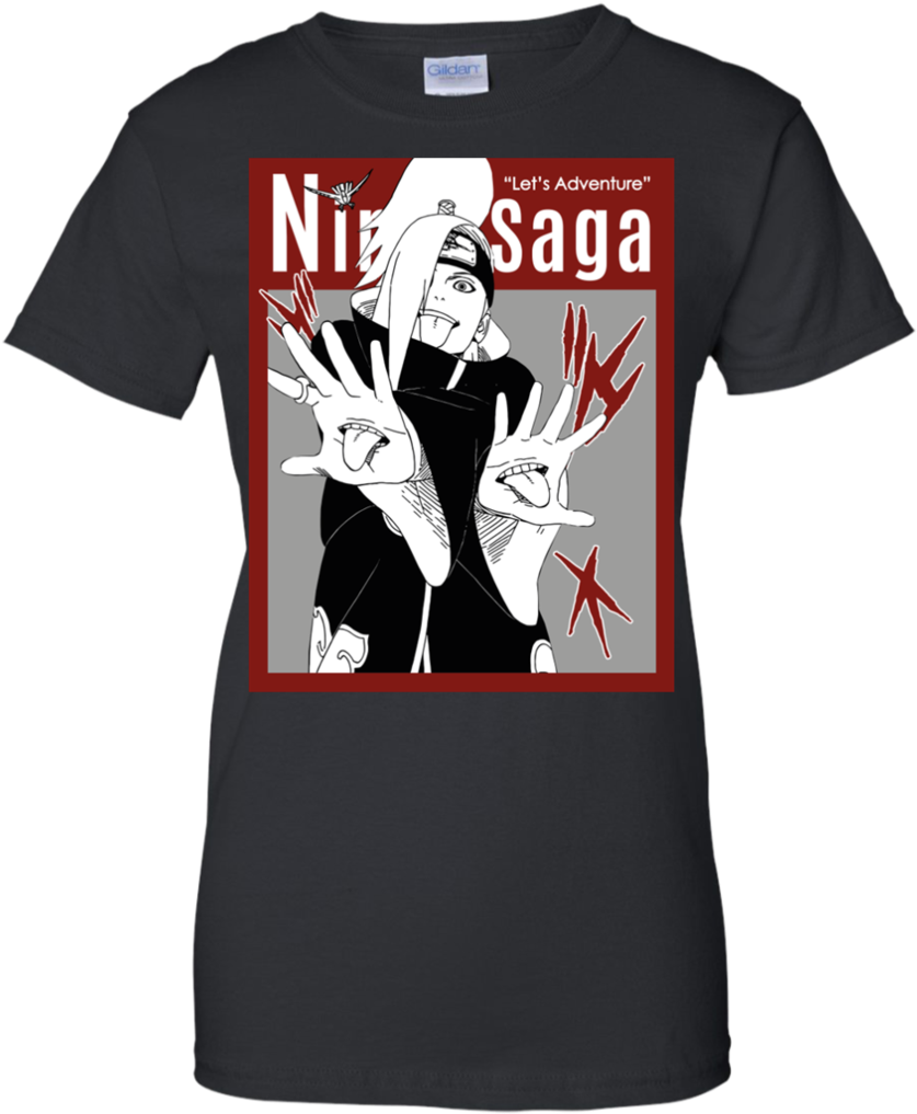 Naruto This Is Manga Deidara Naruto Shirt Hoodie Minimize - T Shirt Ninja Turtles (1024x1024), Png Download