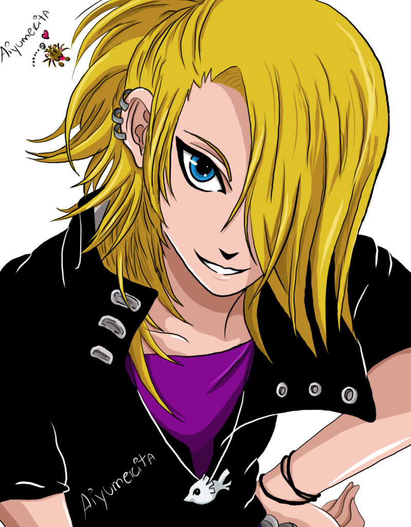 Deidarapunk By Aiymerita - Deidara (800x1024), Png Download