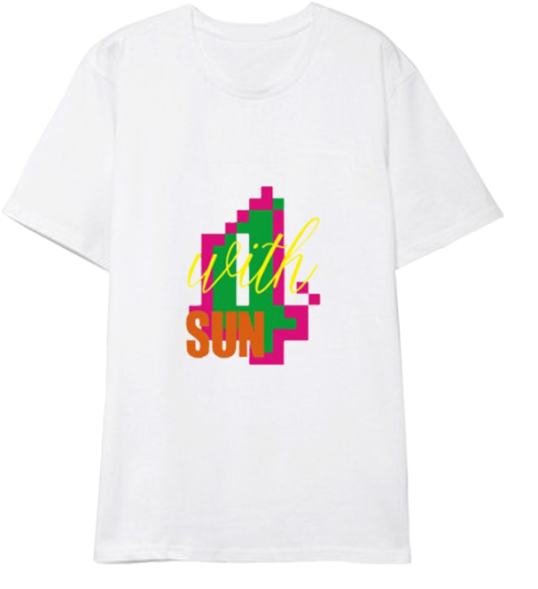 T-shirt Mamamoo - With Sun - Mamamoo Hoodie Solar Moonbyul Wheein Whasa Kpop Unisex (700x700), Png Download