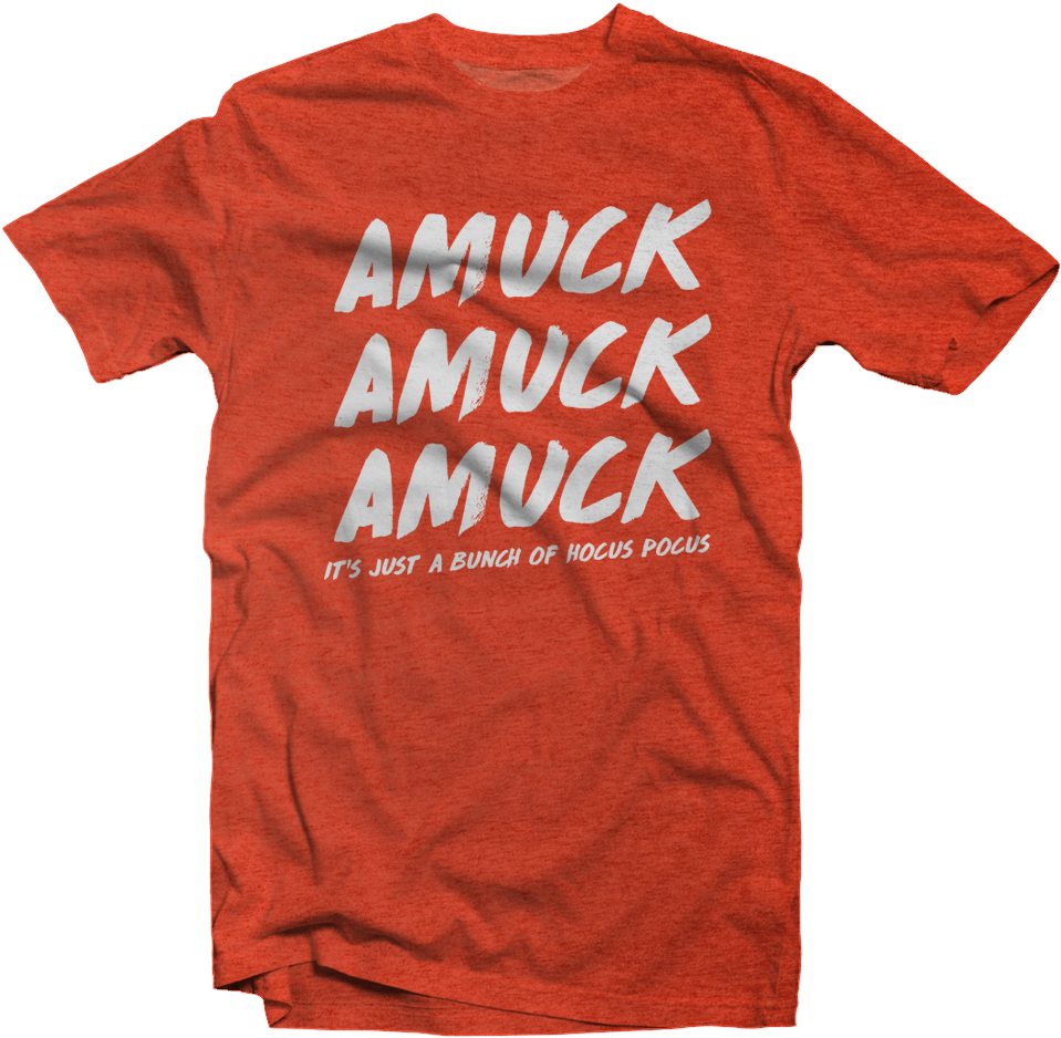 Amuck Hocus Pocus Halloween Shirt - T Shirt (1000x1000), Png Download