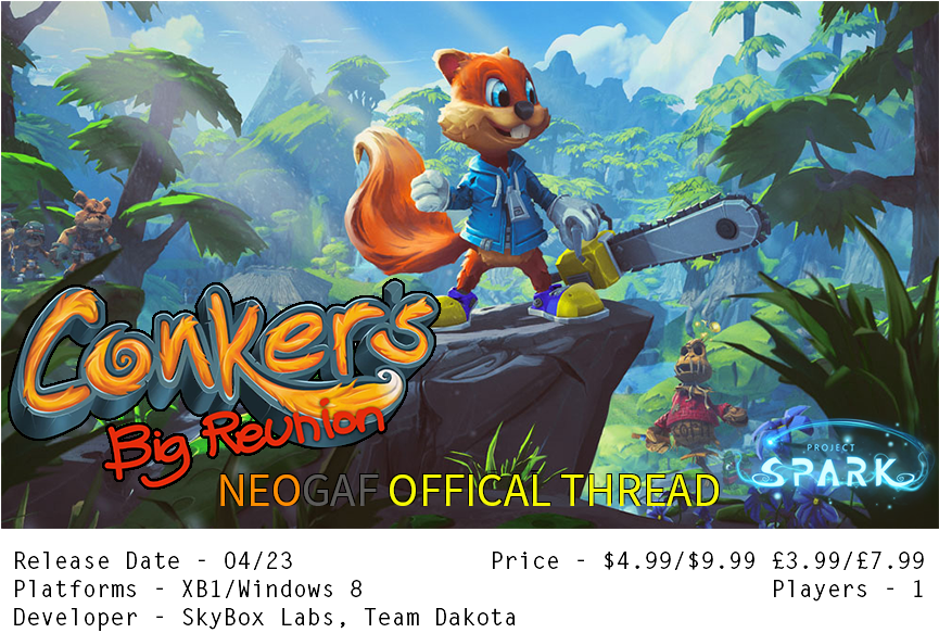 Conker's Big Reunion Is An Episodic "sequel" To Conker's - Conker's Bad Fur Day (864x592), Png Download