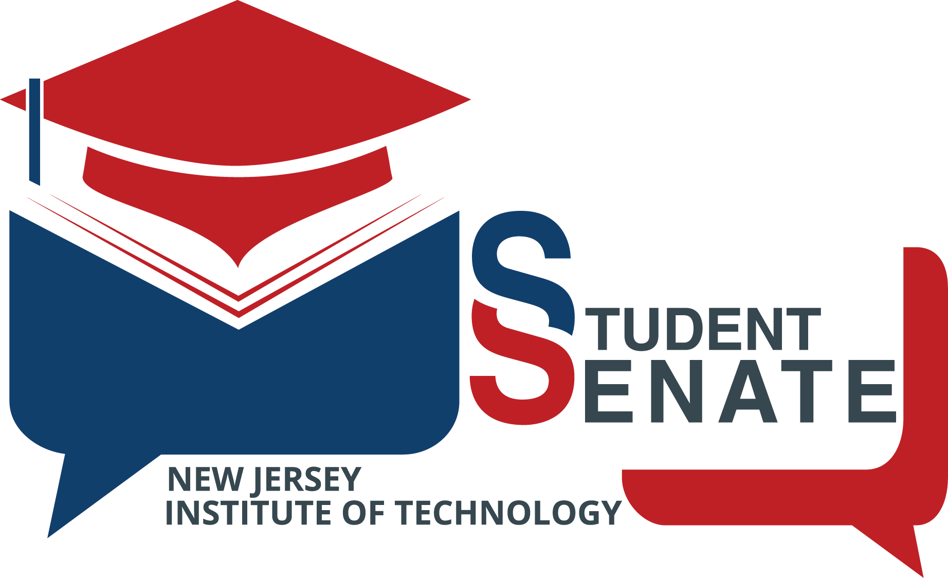 Square Logo Download - Njit Student Senate Logo (1844x1124), Png Download