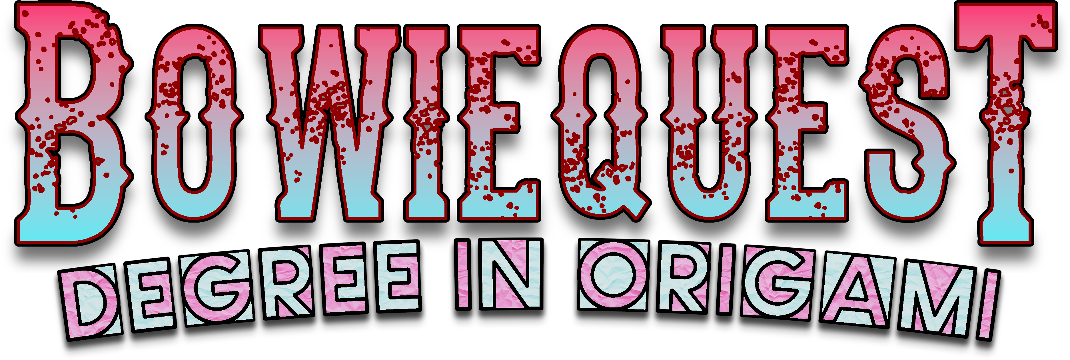 "bowiequest" Section Of Logo By - Graphic Design (3753x1428), Png Download