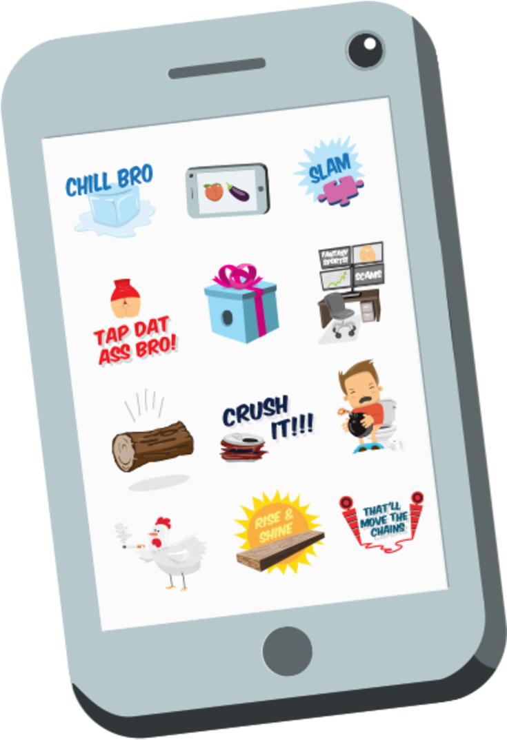 It's All About The Smoking Chicken - Mobile Phone (734x1200), Png Download