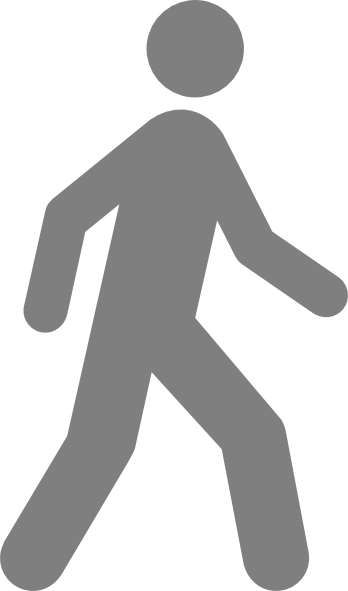 Small - Walking Clip Art Png (348x591), Png Download