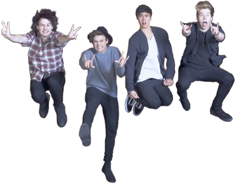 Hello Im Celeste And Who Is Michael Clifford - Gif Michael Clifford Transparent (500x390), Png Download