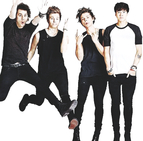 Michael Clifford5sos Signatures Png - 5 Seconds Of Summer Png (500x494), Png Download