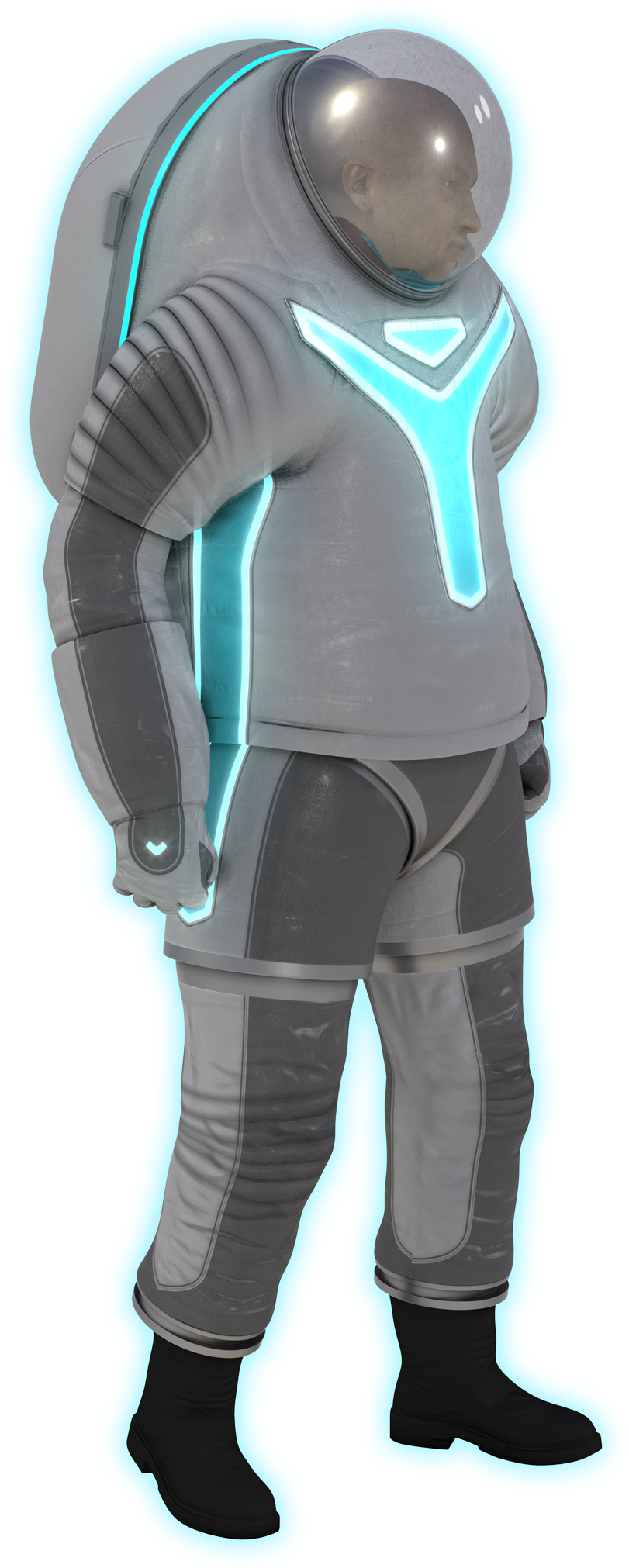 X - Nasa Space Suits For Mars (834x2048), Png Download