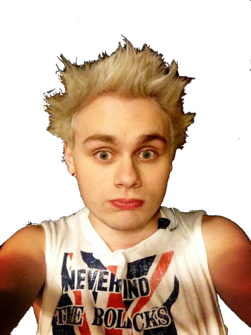 Michael Clifford Transparent Michael Clifford Transparent - Michael 5sos New Hair (500x667), Png Download
