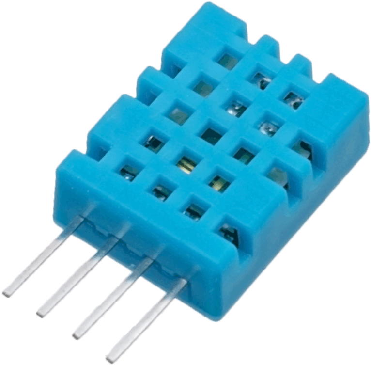 Dht11 Temperature And Humidity Sensor - Robodo Electronics Dht11 Temperature And Humidity Sensor (800x800), Png Download