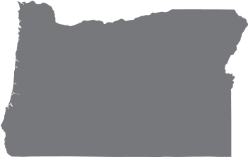 Conveniently Located Interlock Installation And Service - Silhouette Of Oregon (350x350), Png Download