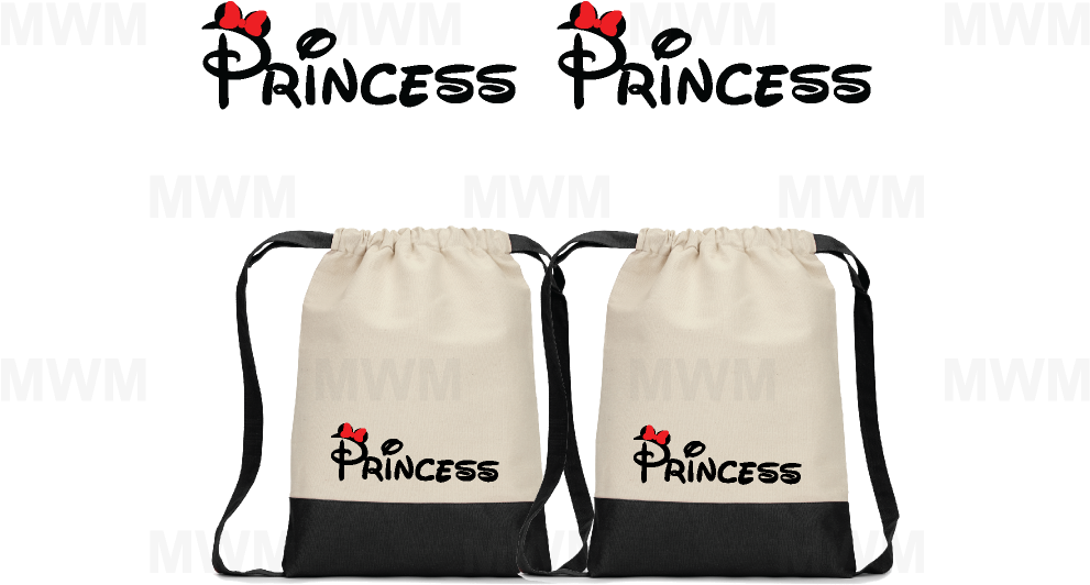 Lgbt Lesbian Matching Couples Cotton Canvas Drawstring - Mickey Mouse String Bag (1013x697), Png Download