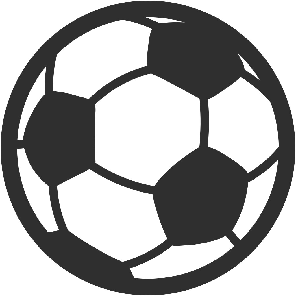 File - Emoji U26bd - Svg - Soccer Ball Emoji (1024x1024), Png Download