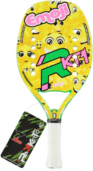 Racchetta Beach Tennis Rakkettone Emoji - Racchetta Beach Tennis Rakkettone Super Kappa 2016 (650x650), Png Download