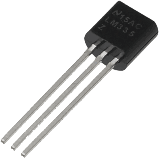 Lm335z Temperature Sensor - Transistor Second Generation Computer (533x533), Png Download